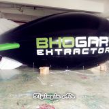 Black Advertising Inflatable Helium Blimp Air Submarine for Event