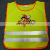 Economy security kids safety vest Conforms to EN1150 Class2
