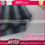 Winfar Textile Oekotex Certificate Yarn Dye DTY Jersey 95 Polyester 5 Spandex Fabric for Underpants thumbnail-1