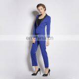 Formal Office Uniforms V Neck Designs for Ladies Suits and Blazer thumbnail-5