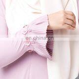 Simple Style Flower Baju Kurung New Arrival Muslim Lady Baju Kebaya Classical Clothing In Dubai thumbnail-5