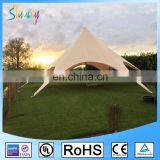 Outdoor White Star Shaped Tent Star Marquess Waterproof Star Tent thumbnail-5