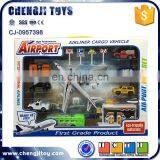 Airliner Cargo Vehicle Pull Back Plane for Kids Toy Airport Set
