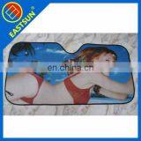 PE Bubble Colourful Front Window Sunshade thumbnail-1