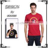 Wholesale Summer Short Sleeve Seamless Cheap Muscle Fit Printed Men t Shirt thumbnail-2