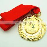 3D SPORTS CUSTOMER FLOWER GOLDEN ANTIQUE PLATED GOLD Medallions thumbnail-5