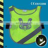 CE EN13356 Reflective Cute Vest For Children