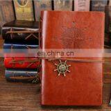 Vintage Leather Writing Notebook Refillable Paper Diary Notebook Classic Daily Use Gifts thumbnail-2
