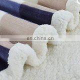 100% Polyester Sherpa Flannel Blanket Two Sides Brushed Cozy Fleece Throw thumbnail-4