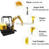 China Minibagger 1.8t Electric Engine Mini Excavator Nantes for Sale thumbnail-6