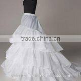 Fishtail Mermaid Cocktail Bridal Wedding Dress Petticoat Underskirt 3 Layers thumbnail-1