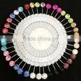 B068 HOT SALE 2014 BIG DIAMOND MUSILM BROOCH HIJAB SCARF PINS thumbnail-1