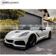 C7 ZL1 Front Bumper Fit for C7 All Year to Wide Front Bumper With Front Lip PP Material thumbnail-1
