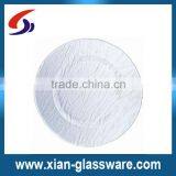 High Quality Promotional Wholesale Silver Plate Glass for Dinner/fruit/salad thumbnail-1