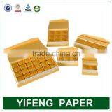Popular Rigid Paper Chocolate Box Packaging,luxury Cardboard Chocolate Box With PVC Divider Tray Inside thumbnail-3