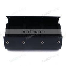 Black Leatherette Watch Case Display 3 Slots Watch Box Organizer Box Watch thumbnail-4