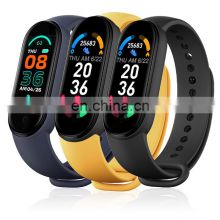 M6 Bracelet Custom Wrist Fitness Smart Band Bracelet Smart Watch 2021 M6 Smartwatch