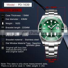 Pagani Design 1639 Stainless Steel Automatic Mens Watch Analog Luxury Mechanical Watch Custom Logo thumbnail-5