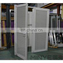 New 50 Series Aluminum Alloy Fixed Louver Door Inside Opening