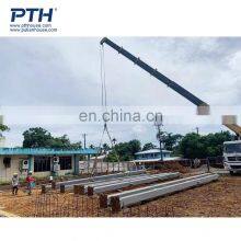 Многоэтажный сборный стальной склад PTH с офисным зданием, длиннопролётная конструкция thumbnail-4