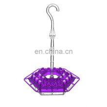 New Style Window Water 2022 Updated Hanging Plastic Red Outdoor Hummingbird Feeder Hexagon thumbnail-4