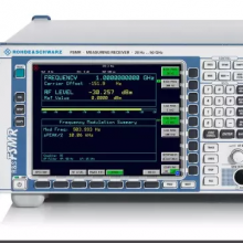 R&S FSMR43 Measuring Receiver All-in-one calibration of signal generators and attenuators 20 Hz to 43 GHz