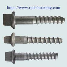 Zinc Plated Lag Screw Used in Tie Plates With Rail Clips thumbnail-1