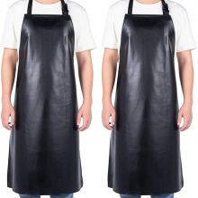 Waterproof Rubber Vinyl Apron for Unisex Adult, Lightweight Chemical Resistant Industrial Work Apron