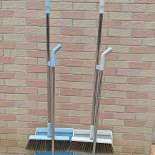 Plastic Dustpan Sets With Broom and Plastic Toilet Brush Manufacturer With Wood Handle Foldable Style thumbnail-5
