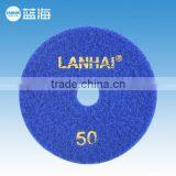 4''-100mm Wet 4 Step Diamond Angle Grinder Sanding Pad for Granite Marble Stone/Polishing Pads thumbnail-2