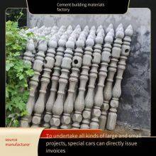 Vase Column Guardrail, Precast Cement Fence for Factory Area, European-style Artistic Concrete, Customizable Roman Column Fence thumbnail-5