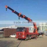 2 ton to 70ton truck mounted crane for sale with best price and free parts