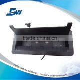 BW-T645 Multimedia Office Socket Outlet/Flip Cover Aluminum Desk Power Plug thumbnail-5