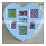 Plastic Multiple Photo Frame With Heart Shape thumbnail-1