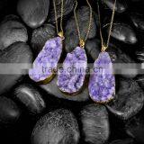 Fashion Wedding Gold Necklace Designs, Elegant Necklace Designs With Stone thumbnail-2