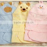 Microfiber Coral Velvet Fleece Baby Hooded Towel                        
                                                Quality Choice