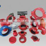 FM UL Approved Ductile Iron Grooved Fitting