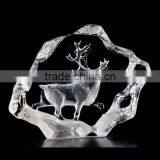 Reindeer Crystal Carving Crafts thumbnail-1