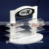 GH-RZ539 Shenzhen Factory Direct Sale Clear Acrylic Make up Dispaly Rack ,customized Acrylic Display Rack thumbnail-1