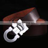 Man's Official Black Real Leather Belt thumbnail-5