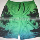 100%polyster Stock Printed Boy's Beach Shorts
