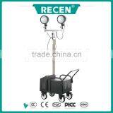 China Manufacture 2*35W Oil Field HID Scalable High Mast Emergency Portable Stadium Rechargeable Mobile Lifter Lamp Towe RYFW928 thumbnail-1