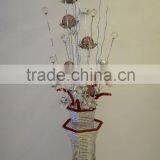 Floor Standing Lamp High Quality Aluminum Wire Flower Vase Modern Indoor Flower Lamp thumbnail-4
