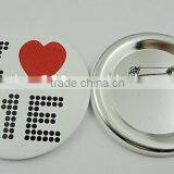 wholesale custom cheap tin button badge