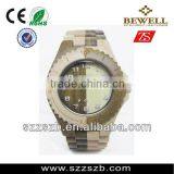 2016 High Quality Popular Elegant Wood Wristwatch With Various Colors Wood Case and Band, Japan Movement 2035 With Calendar thumbnail-1