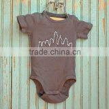 Hot Sale100%Cotton Baby Animal Rompers Short Sleeve Onesie thumbnail-5