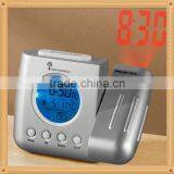 Calendar Fashion Led Backlight Weather Station Projection Clock thumbnail-1