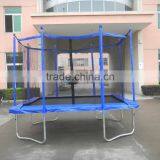 Retagular High Jump Trampoline With Safety Enclosure for Sale From the Factory thumbnail-4