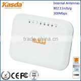 Kasda Wireless Router 300Mbps with 802.11b/g/n Wireless Access Point Support WPS VPN QoS WDS 4-Fast Ethernet Ports