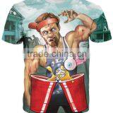 Fashion 3D Mens Tee Shirts t Shirt Screen Printing Cheap t Shirt Printing thumbnail-1
